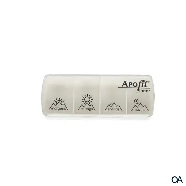APOfit Tagesdispenser Box weiß