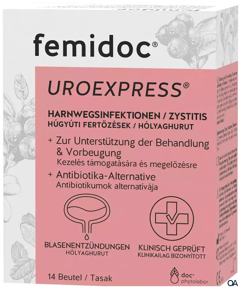 femidoc® UROEXPRESS® Sachets femidoc® UROEXPRESS® Sachets
