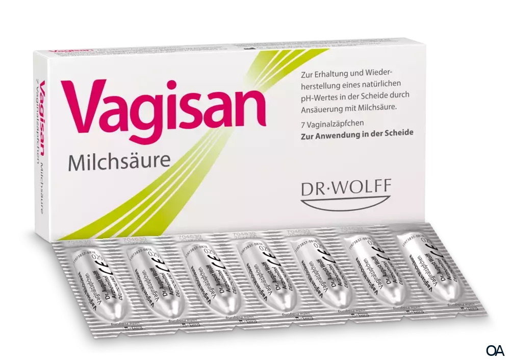 Vagisan® Milchsäure Vaginalzäpfchen