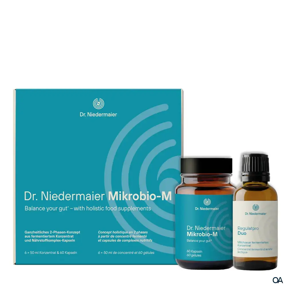 Dr. Niedermaier Mikrobio-M - Konzentrat + Kapseln Dr. Niedermaier Mikrobio-M - Konzentrat + Kapseln