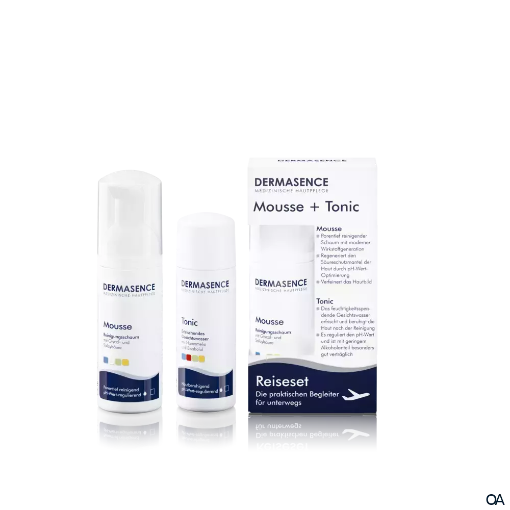 Dermasence Reiseset Mousse/Tonic Dermasence Reiseset Mousse/Tonic