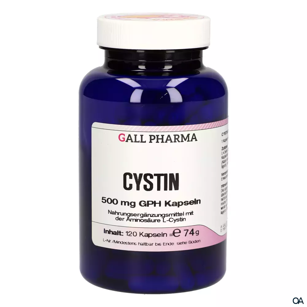Gall Pharma Cystin 500 mg Kapseln