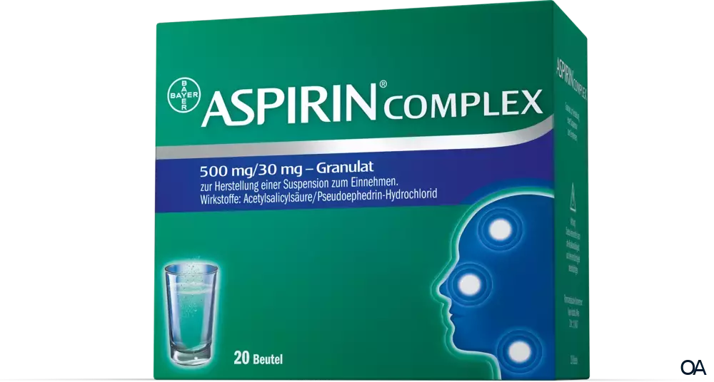 Aspirin® Complex 500 mg/30 mg Granulat