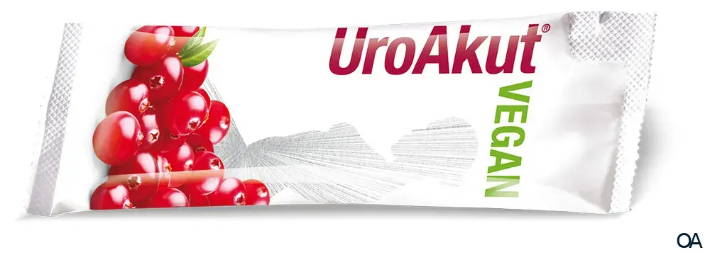 Biogelat UroAkut® vegan D-Mannose plus Cranberry Sachets Biogelat UroAkut® vegan D-Mannose plus Cranberry Sachets