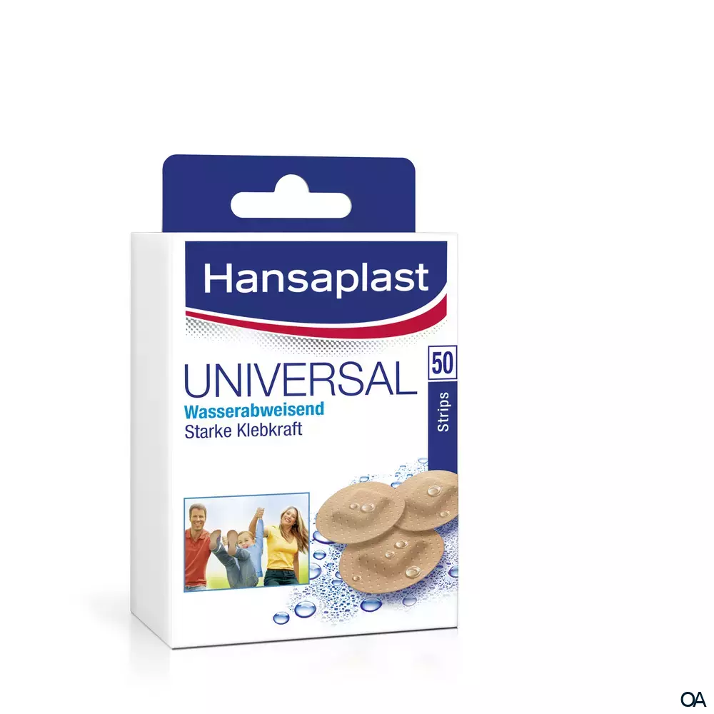 Hansaplast Universal Rundpflaster Großpackung 2,3 x 2,3cm Hansaplast Universal Rundpflaster Großpackung 2,3 x 2,3cm