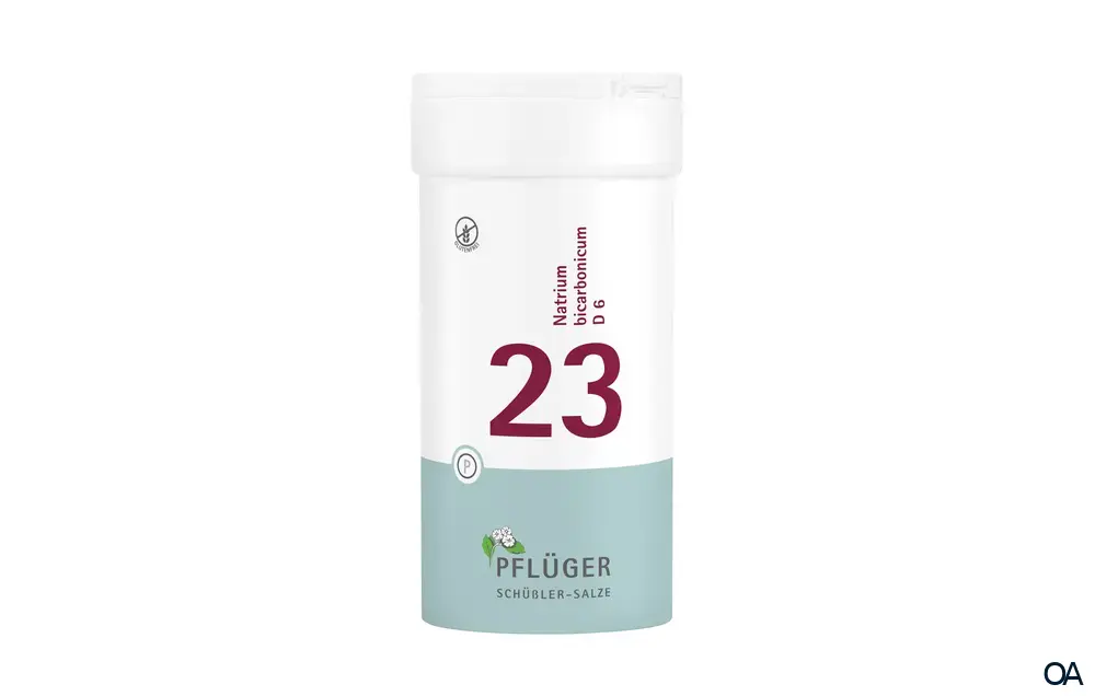BIOCHEMIE PFLÜGER® Nr. 23 Natrium bicarbonicum D6 Tabletten