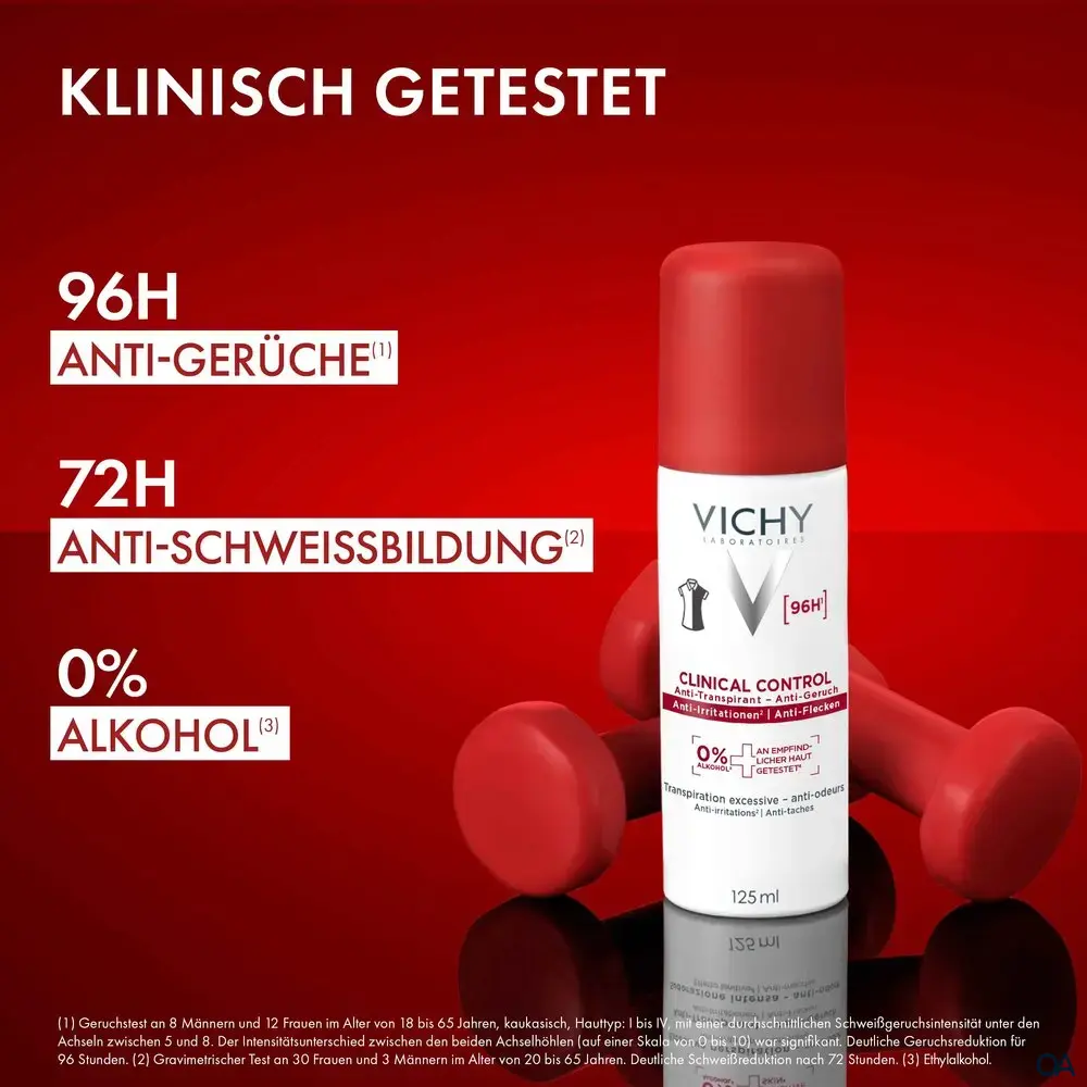 Vichy CLINICAL CONTROL Deo Spray 96H