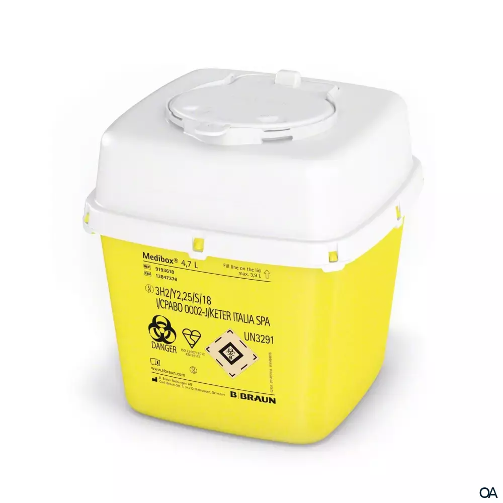 Medibox® Entsorgungsbehälter 4,7 L Medibox® Entsorgungsbehälter 4,7 L