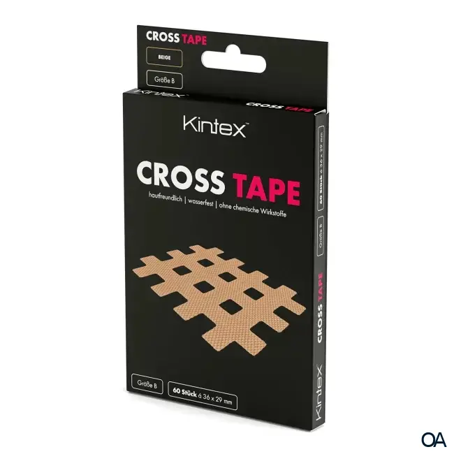 Kintex Cross Tape Beige Größe B - 36 x 29 mm