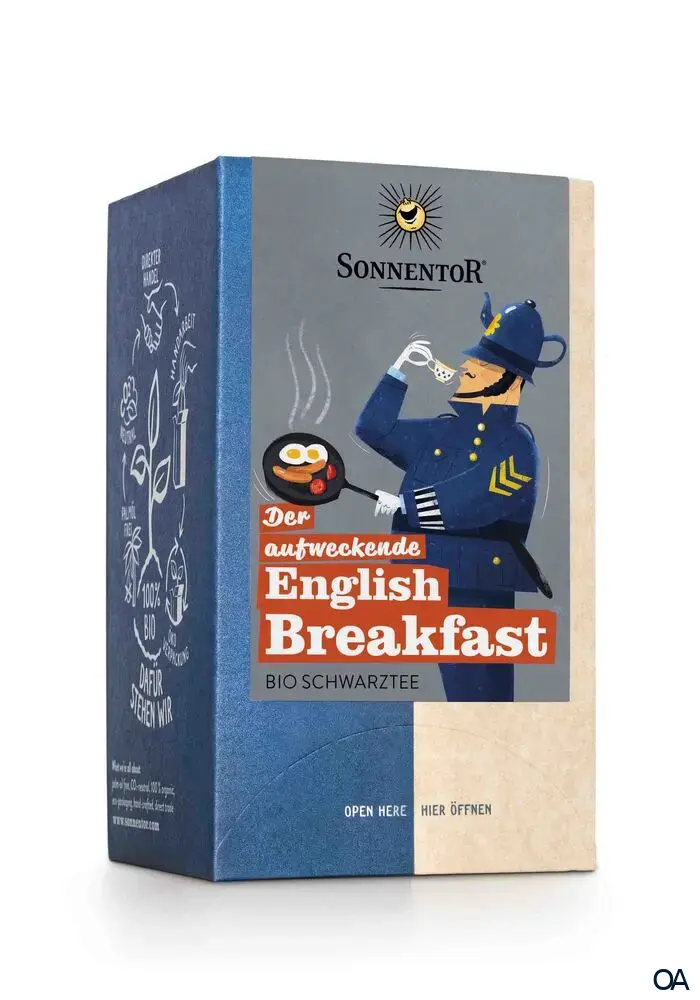 Sonnentor Der aufweckende English Breakfast Tee - Bio-Schwarztee