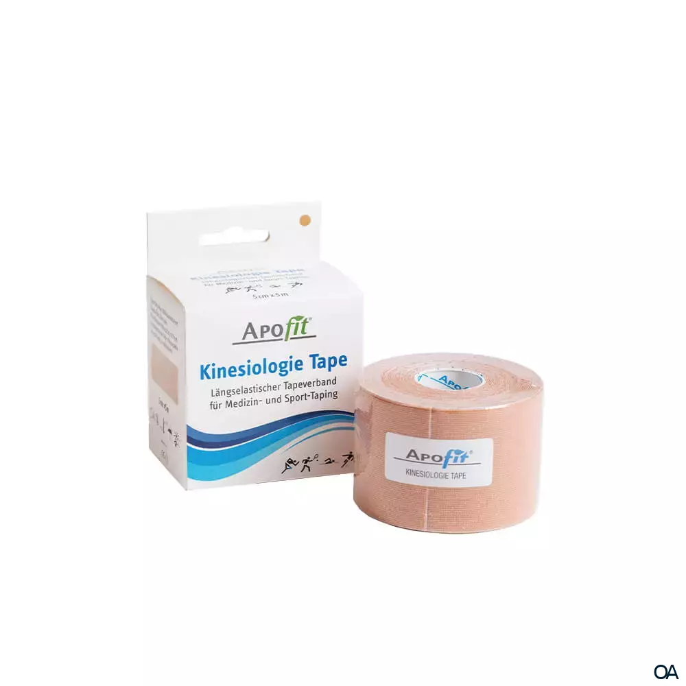 APOfit Kinesiologie Tape beige 5 cm x 5 m APOfit Kinesiologie Tape beige 5 cm x 5 m