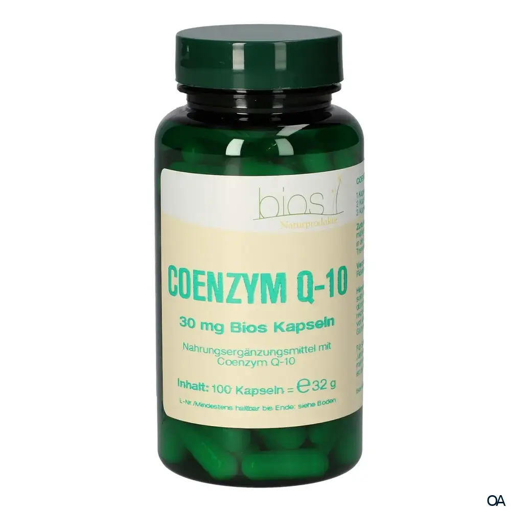 Bios Coenzym Q-10 30 mg Kapseln Bios Coenzym Q-10 30 mg Kapseln