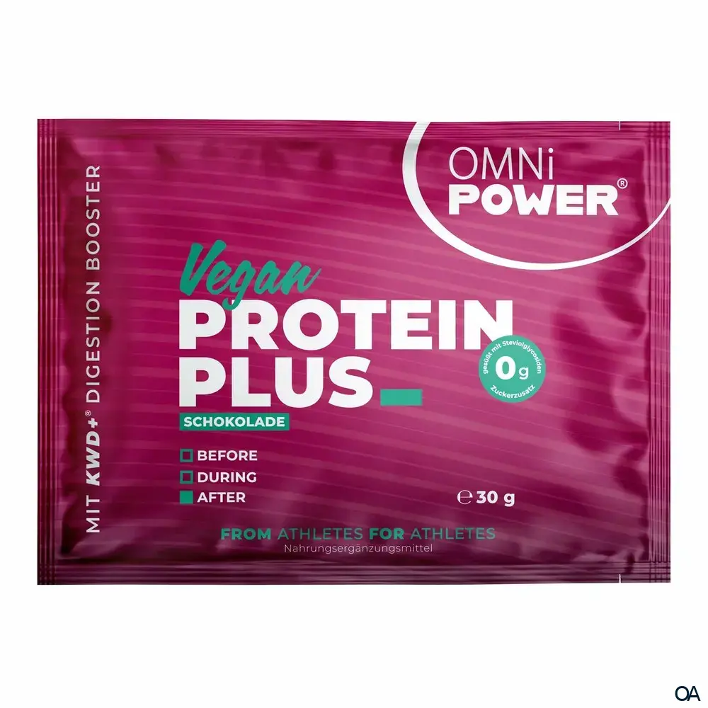 OMNi POWER® Protein Plus Pulver Vegan Schokolade OMNi POWER® Protein Plus Pulver Vegan Schokolade