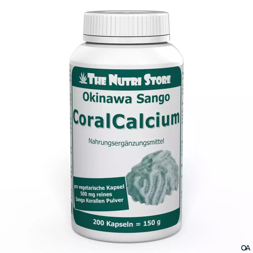 The Nutri Store Okinawa Sango CoralCalcium Kapseln
