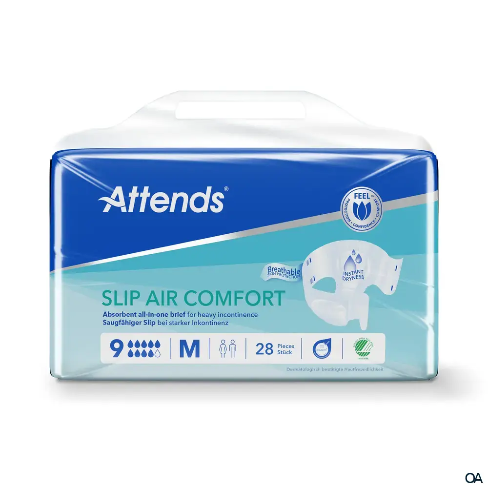 Attends Slip Air Comfort 9 M - Saugfähige Slips bei starker Inkontinenz