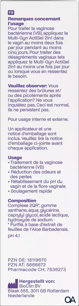 Multi-Gyn® ActiGel 2IN1 + Applikator Multi-Gyn® ActiGel 2IN1 + Applikator