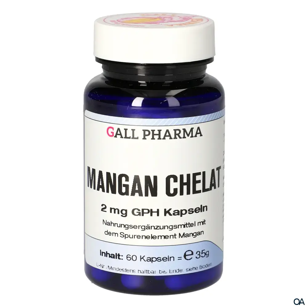Gall Pharma Mangan Chelat 2 mg Kapseln