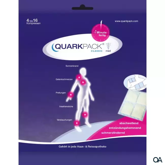 Quarkpack Classic Topfenkühlkompressen Quarkpack Classic Topfenkühlkompressen