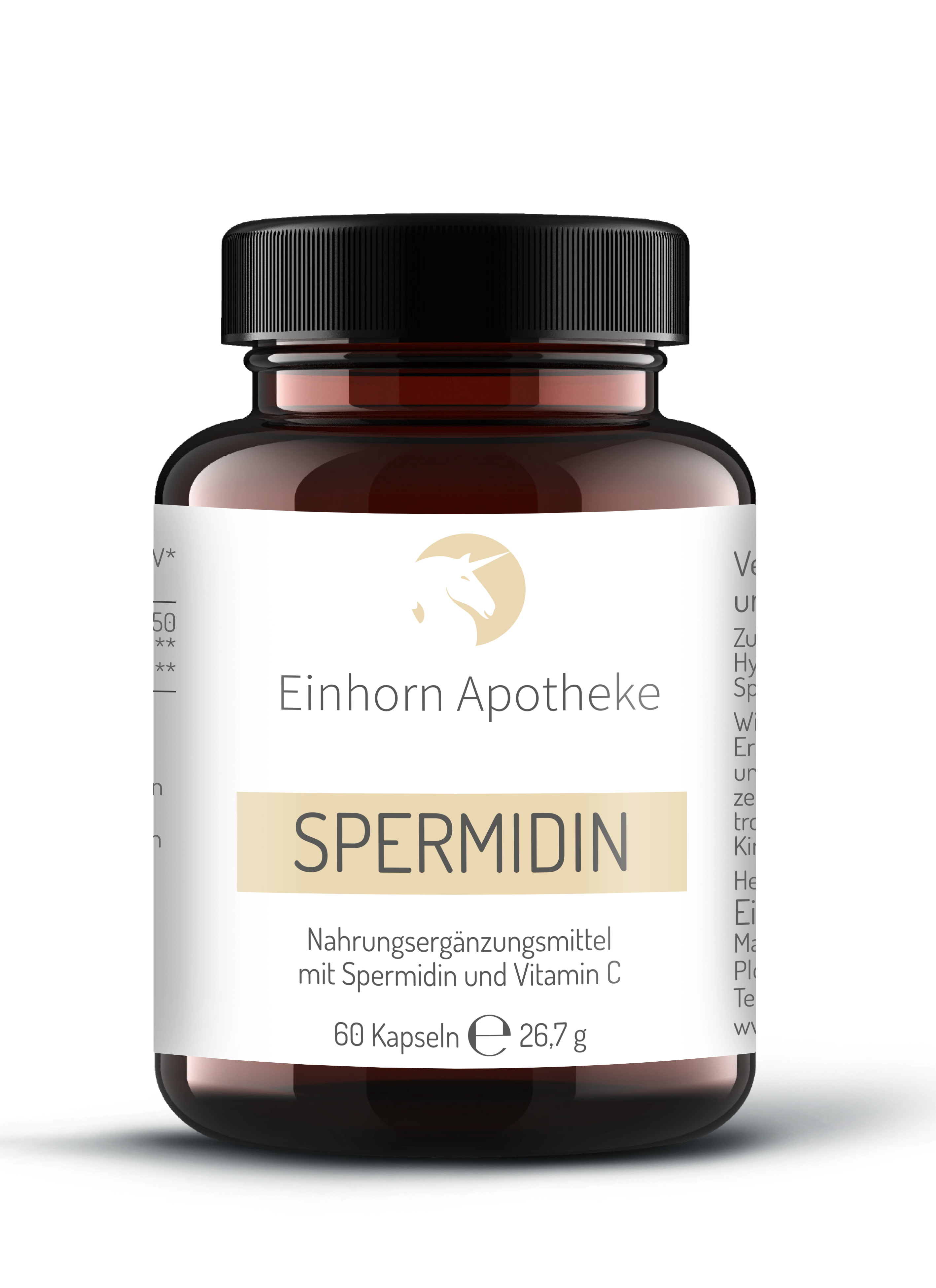 SPERMIDIN EINHORN KAPSELN SPERMIDIN EINHORN KAPSELN