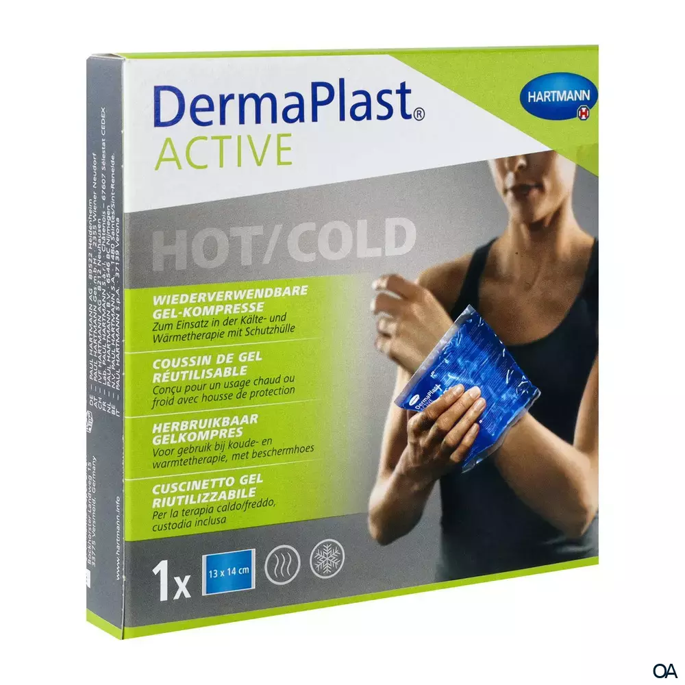 DermaPlast® ACTIVE Hot/Cold Gel-Kompresse 13 x 14 cm DermaPlast® ACTIVE Hot/Cold Gel-Kompresse 13 x 14 cm