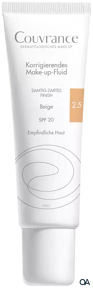Avène Couvrance korrigierendes Make-up Fluid 2.5 Beige SPF 20 Avène Couvrance korrigierendes Make-up Fluid 2.5 Beige SPF 20