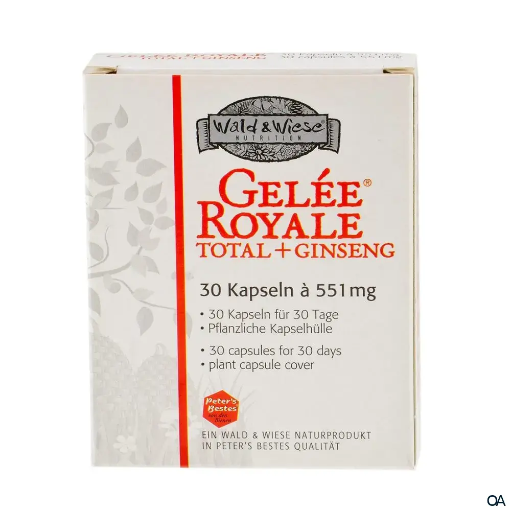 Wald & Wiese Nutrition Gelee Royale plus Ginseng Kapseln