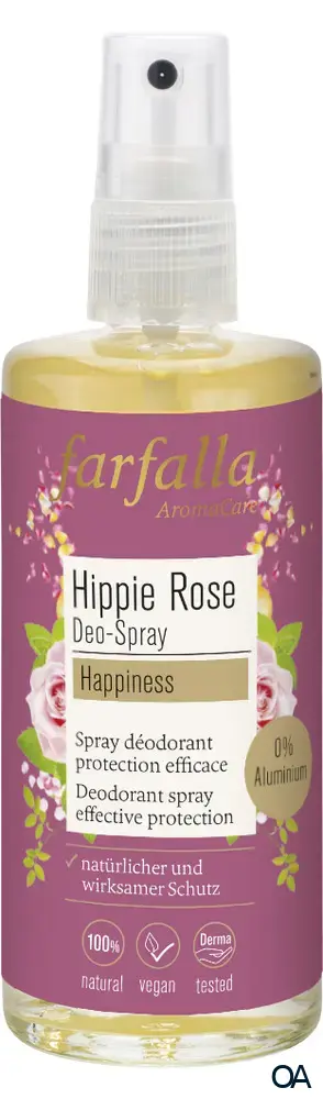 Farfalla Hippie rose Happiness, Deo-Spray