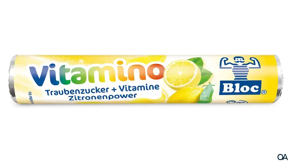 Bloc® Traubenzucker Vitamino Zitrone Rolle