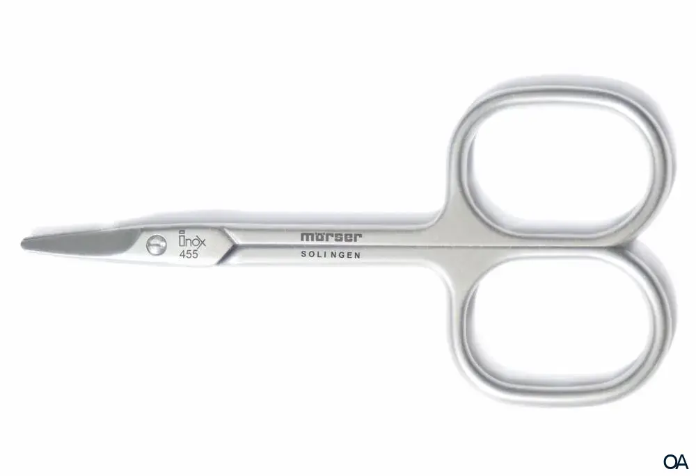 Mörser Solingen 455 Babyschere Inox, 9 cm