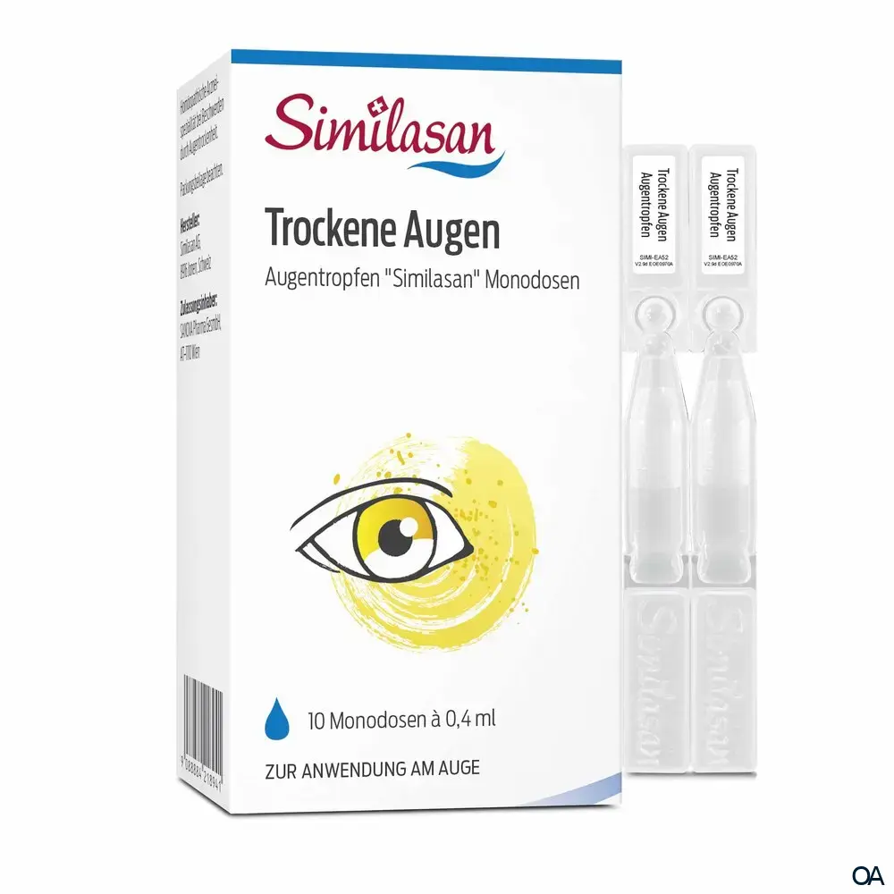 Similasan trockene Augentropfen Monodosen 0,4 ml