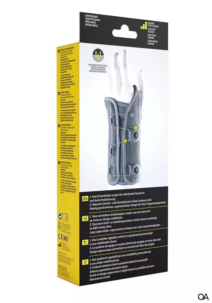 Futuro Custom Dial Handgelenk-Schiene, anpassbar