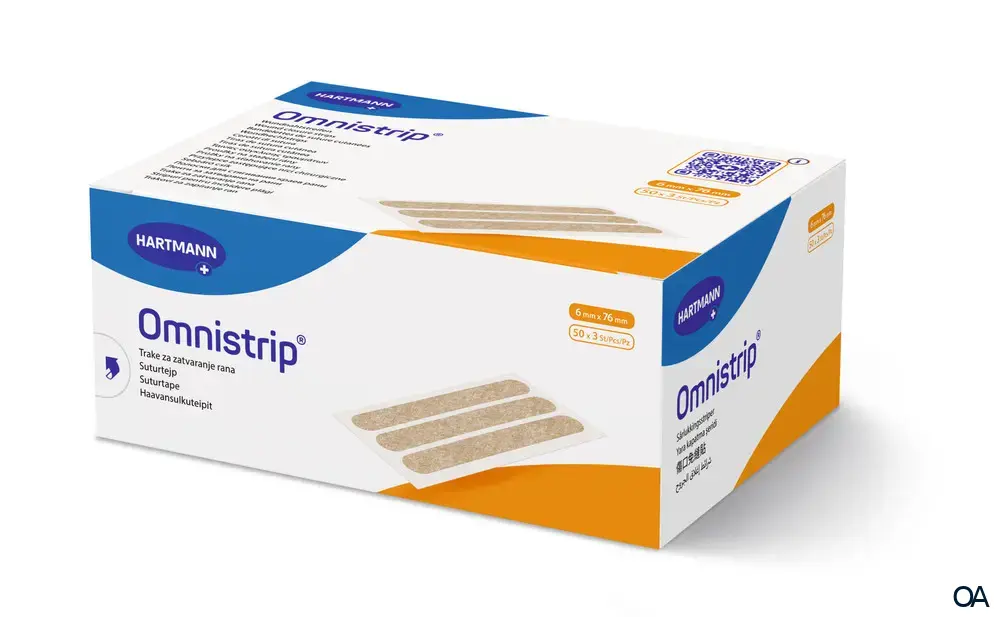 Omnistrip® Wundnahtstreifen steril, 6 x 76 mm