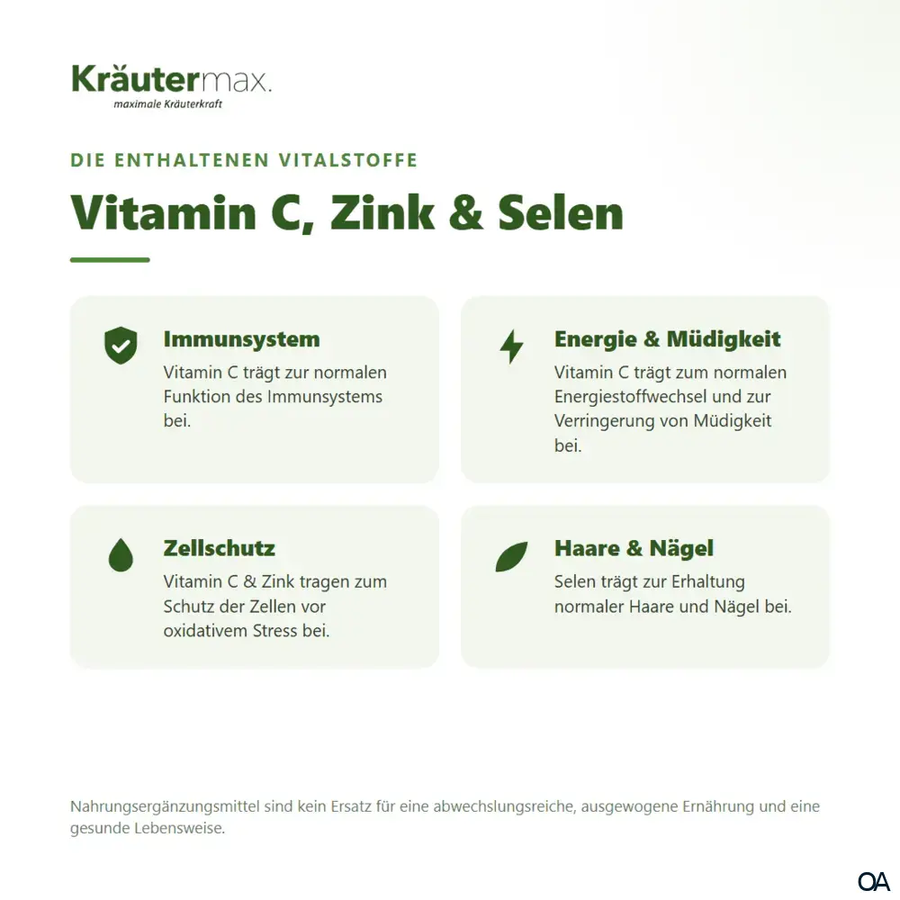 Kräutermax Acidophilus Probiotic+ Kapseln