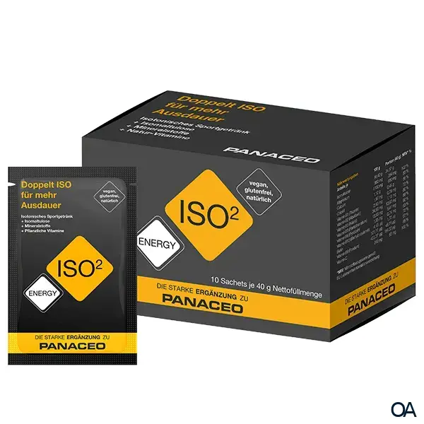 Panaceo ENERGY ISO² Pulver Sachets 10x40g Panaceo ENERGY ISO² Pulver Sachets 10x40g