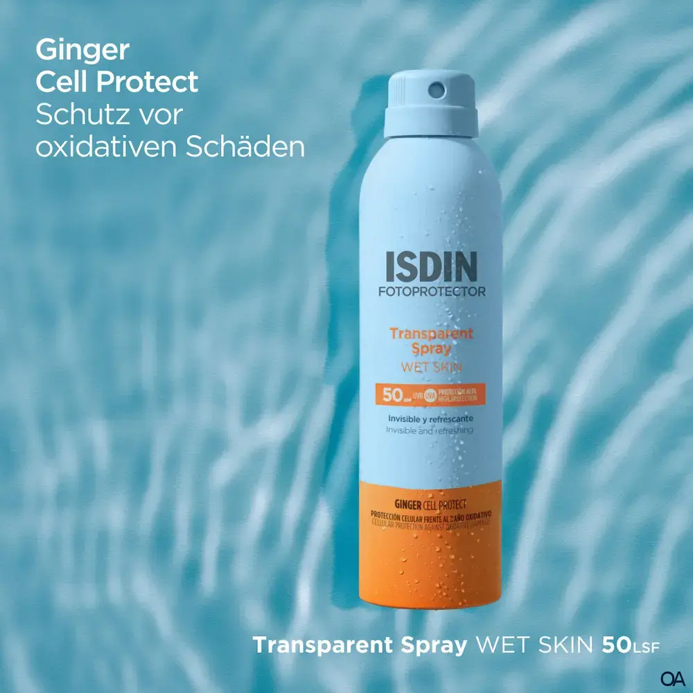 ISDIN Fotoprotector Transparent Spray Wet Skin LSF 50
