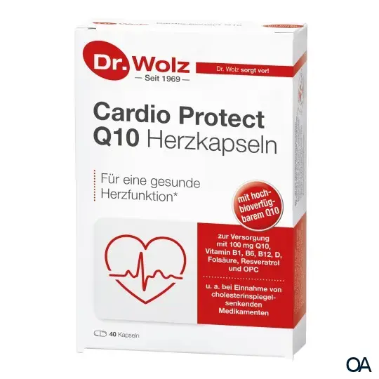 Dr. Wolz Cardio Protect Q10 Herzkapseln Dr. Wolz Cardio Protect Q10 Herzkapseln