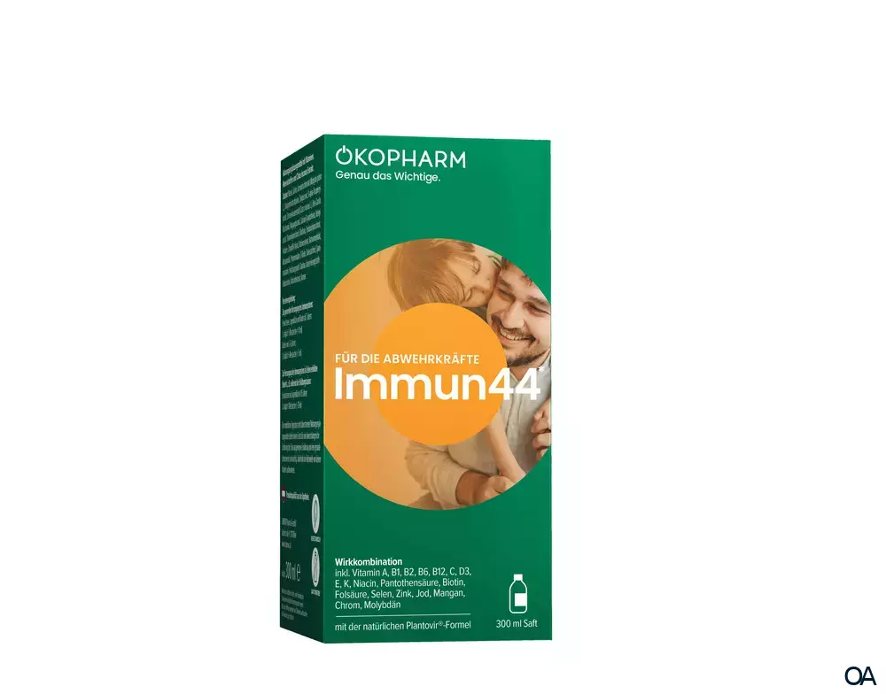 Ökopharm® Für die Abwehrkräfte Immun44* Saft Ökopharm® Für die Abwehrkräfte Immun44* Saft