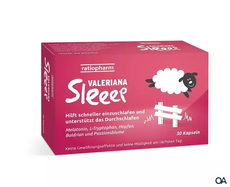Valeriana Sleeep ratiopharm® Kapseln Valeriana Sleeep ratiopharm® Kapseln