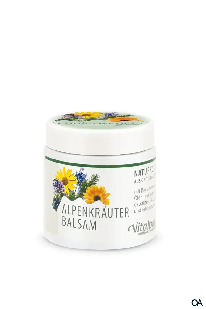 Unterweger Vitalpinum Alpenkräuter Balsam
