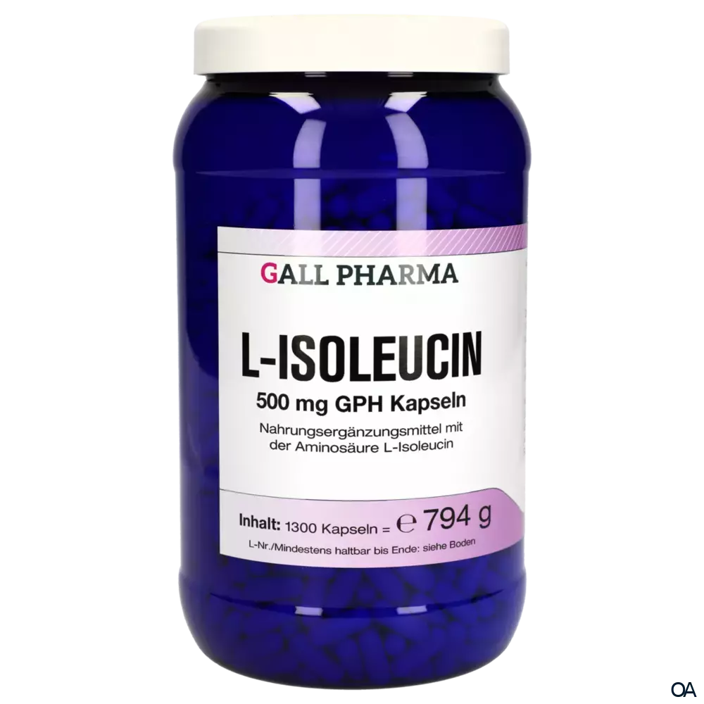 Gall Pharma L-Isoleucin 500 mg Kapseln Gall Pharma L-Isoleucin 500 mg Kapseln