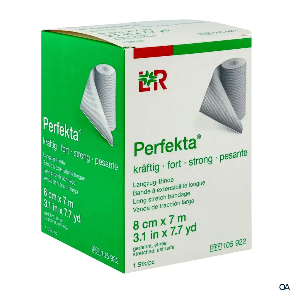 Perfekta® Kräftig Langzugbinde 8 cm x 7 m Perfekta® Kräftig Langzugbinde 8 cm x 7 m