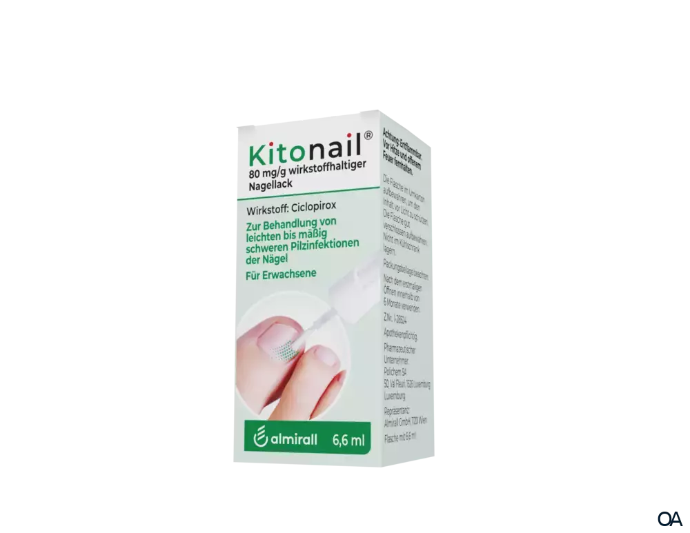 Kitonail 80 mg/g wirkstoffhaltiger Nagellack