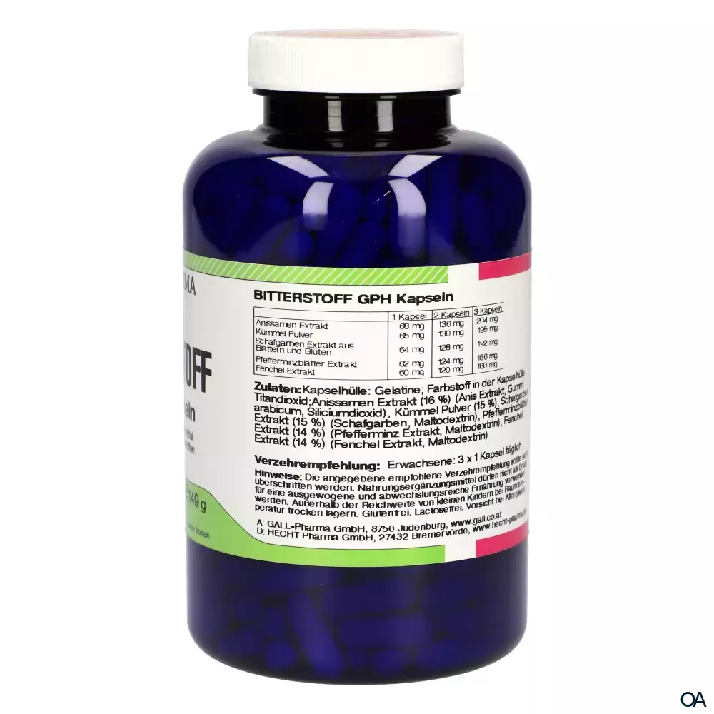 Gall Pharma Bitterstoff Kapseln