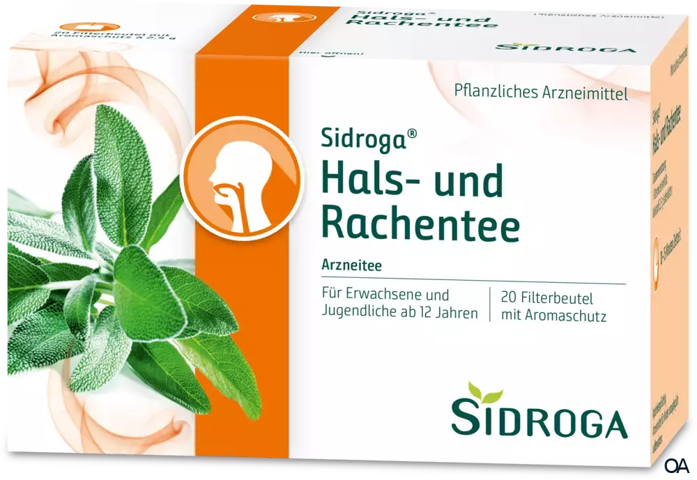 Sidroga® Hals- und Rachentee Sidroga® Hals- und Rachentee