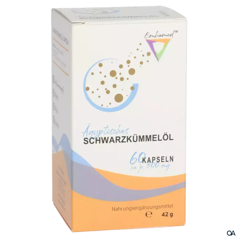Embamed® Schwarzkümmelöl Kapseln 500 mg