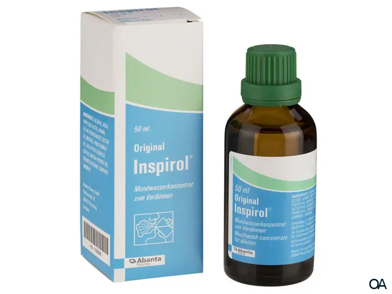 Abanta Pharma Original Inspirol® Mundwasserkonzentrat zum Verdünnen Abanta Pharma Original Inspirol® Mundwasserkonzentrat zum Verdünnen