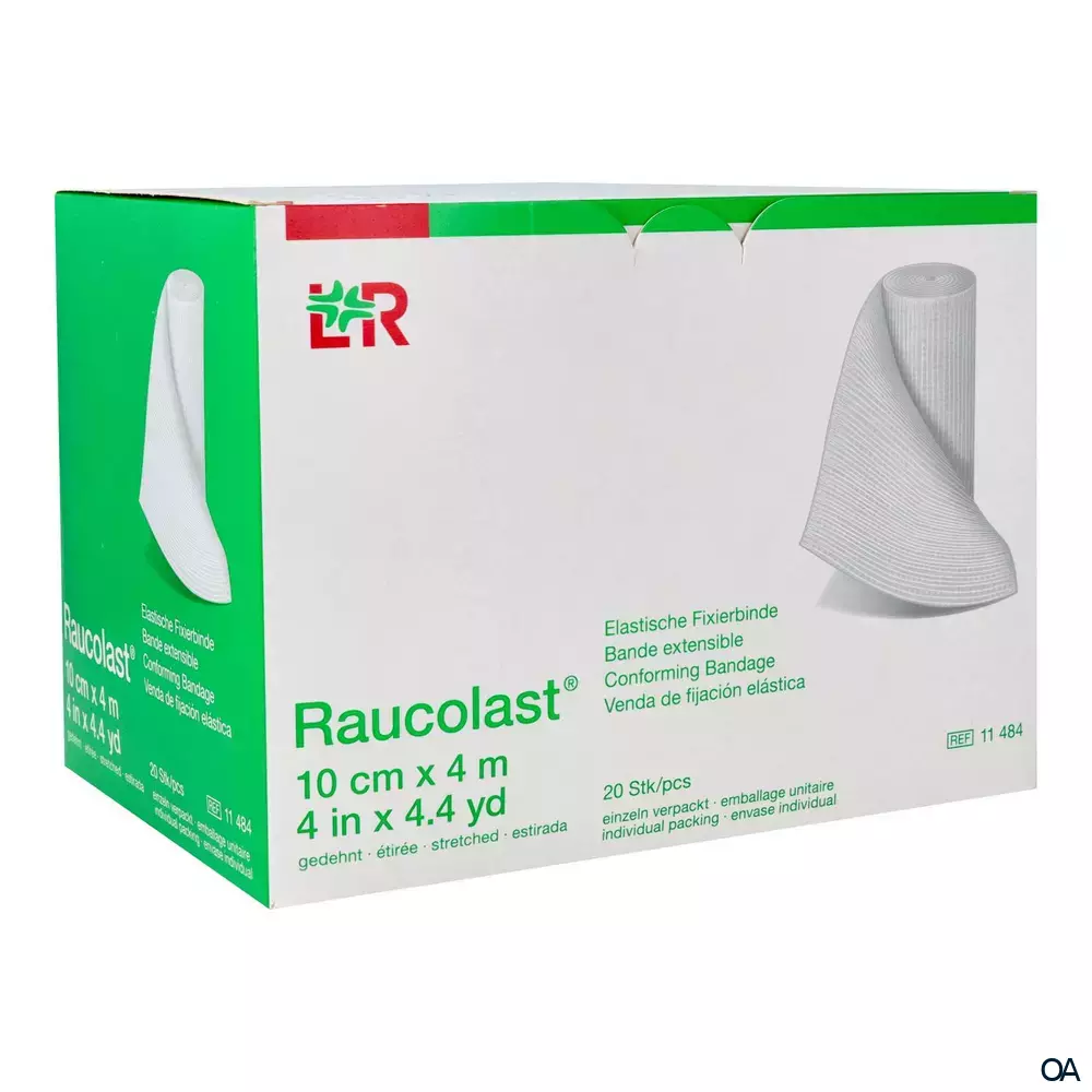 Raucolast® Elastische Fixierbinde 10 cm x 4 m Raucolast® Elastische Fixierbinde 10 cm x 4 m