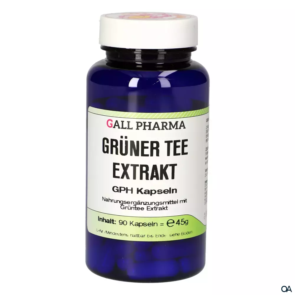 Gall Pharma Grüner Tee Extrakt Kapseln Gall Pharma Grüner Tee Extrakt Kapseln