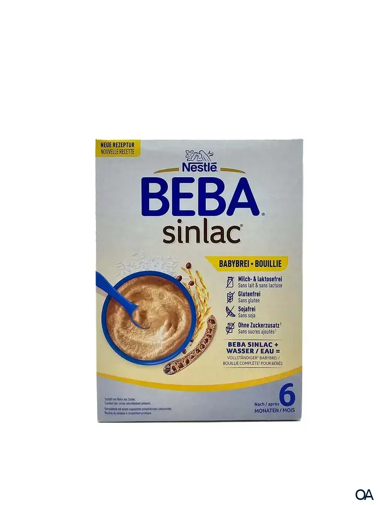 Nestlé BEBA SINLAC glutenfreier Reisbrei