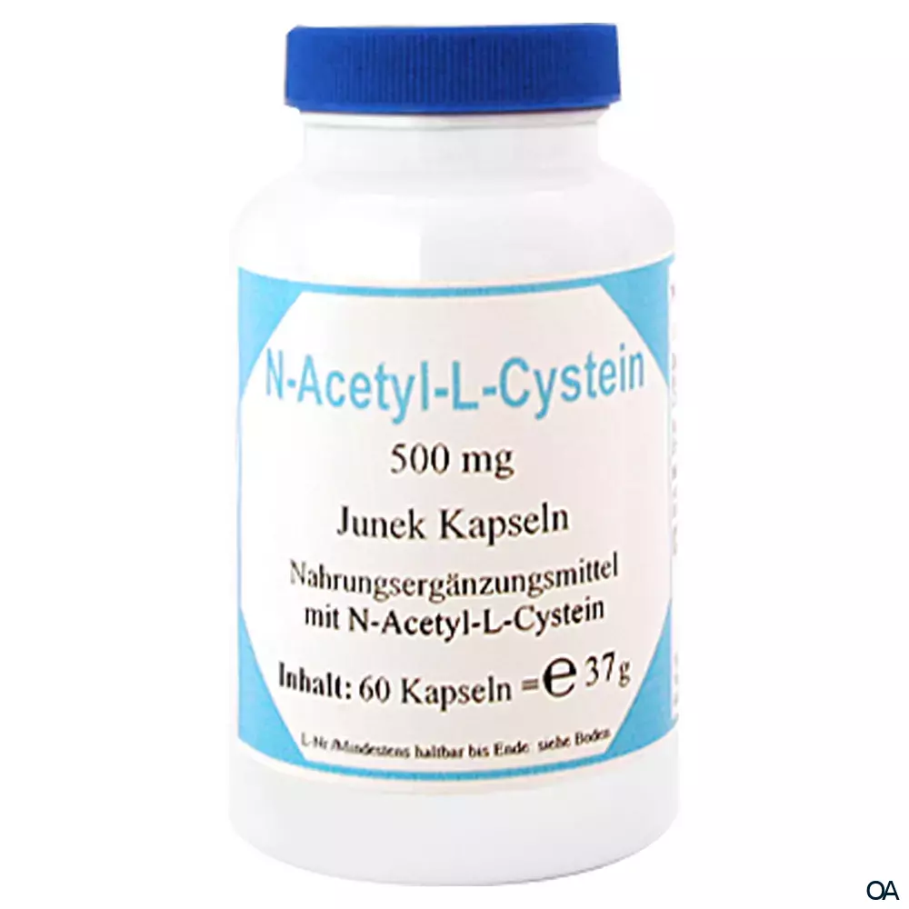 N-Acetyl-L-Cystein 500 mg Kapseln N-Acetyl-L-Cystein 500 mg Kapseln